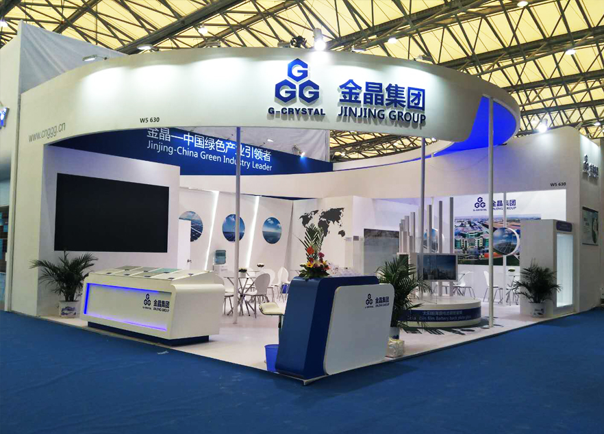 SNEC Booth Design and construction For Jinjing Group