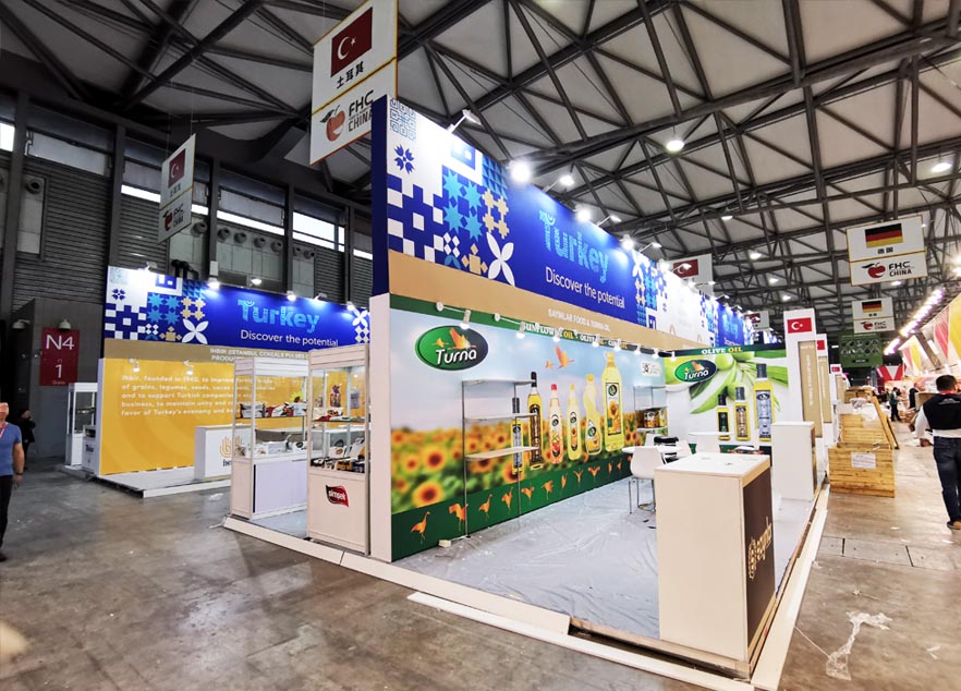 China stand contractor for Prowine